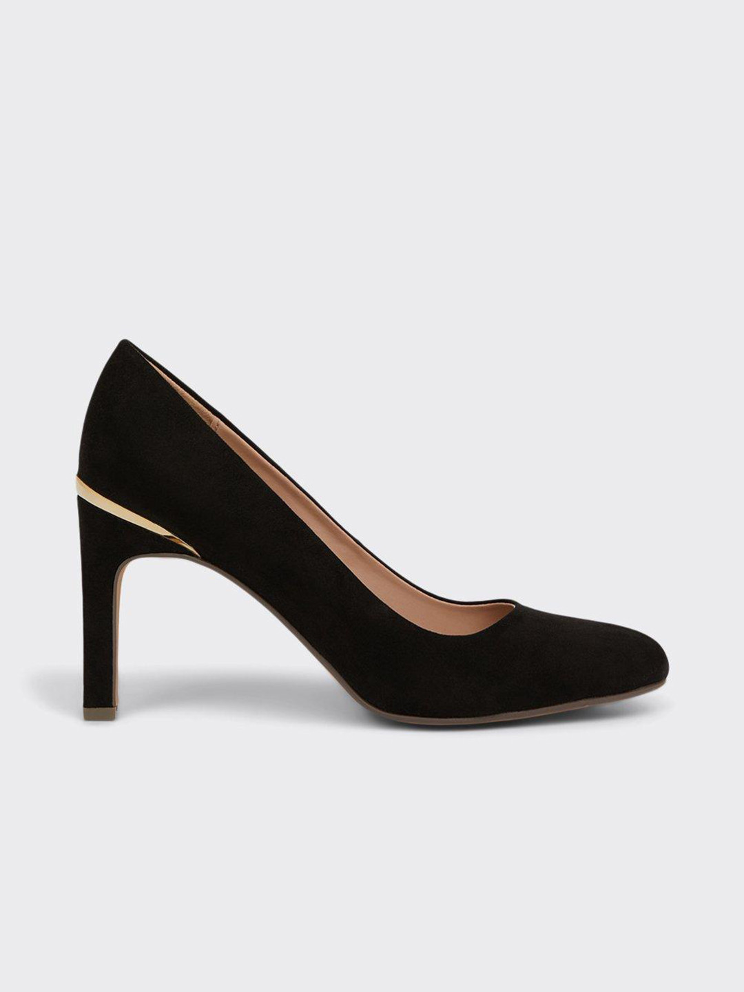 DOROTHY PERKINS Black Work Slim Heeled Pumps