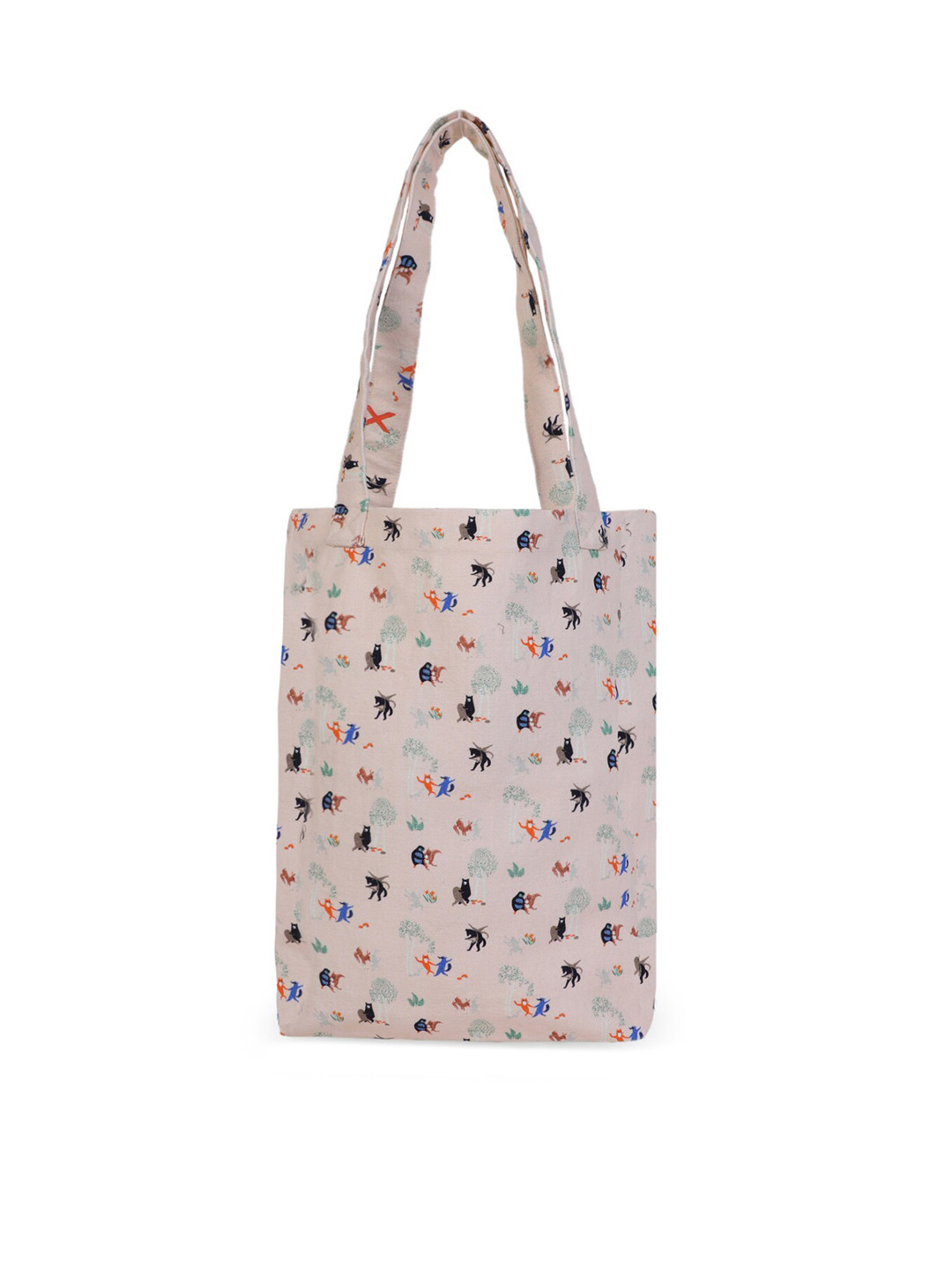 Rediscover Fashion Printed Shopper Tote Bag