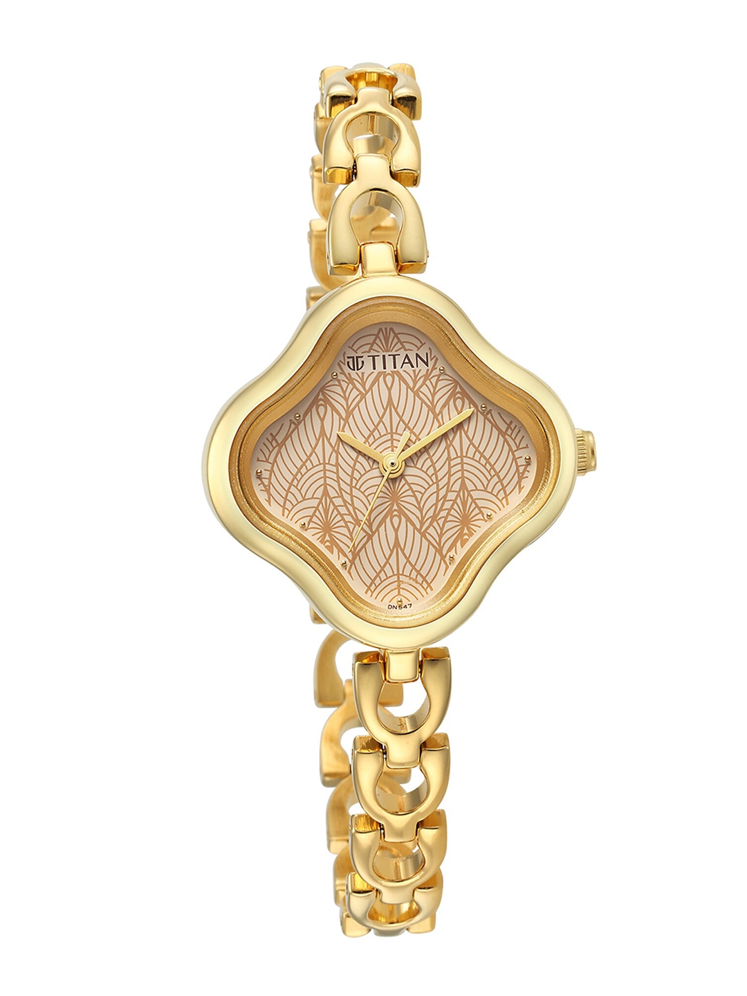 Buy Titan Women Brass Dial Stainless Steel Bracelet Style Straps Analogue Watch 2701YM01 Watches for Women 22640194 Myntra