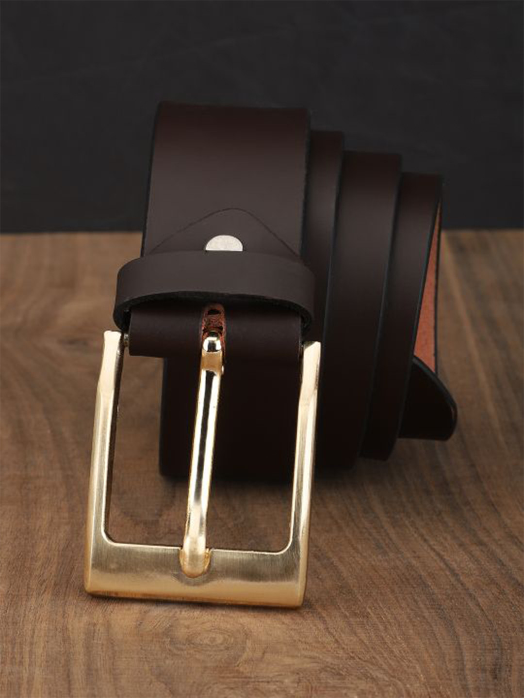 Kastner Men Wide Leather Formal Belt