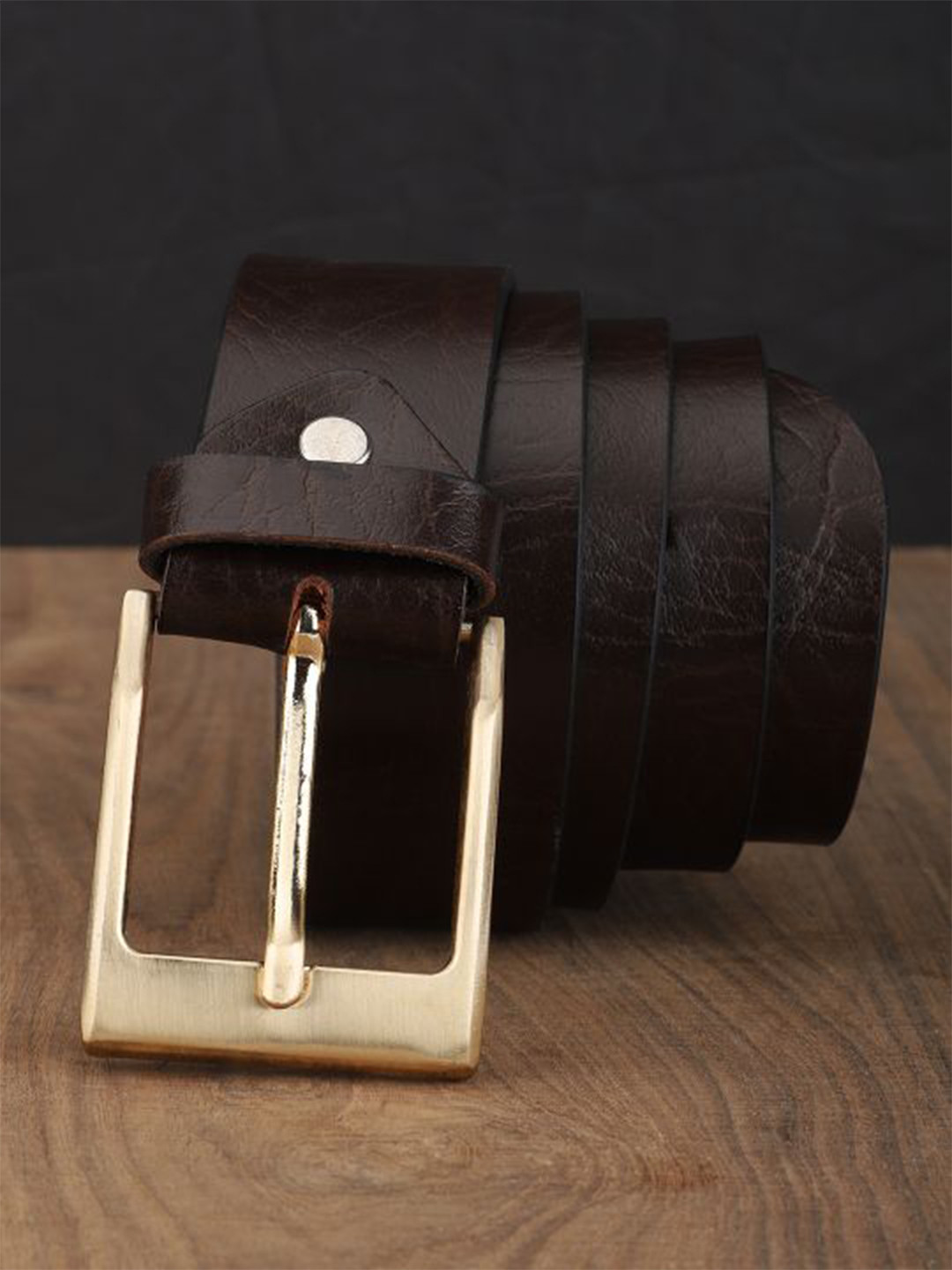 Kastner Men Wide Leather Formal Belt