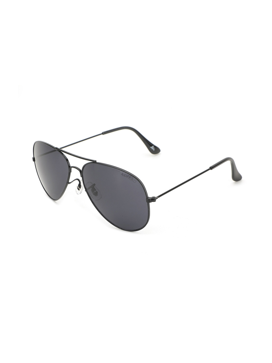 Alvaro Castagnino Men UV Protected Lens Full Rim Rectangle Aviator Sunglasses 2324ASG016