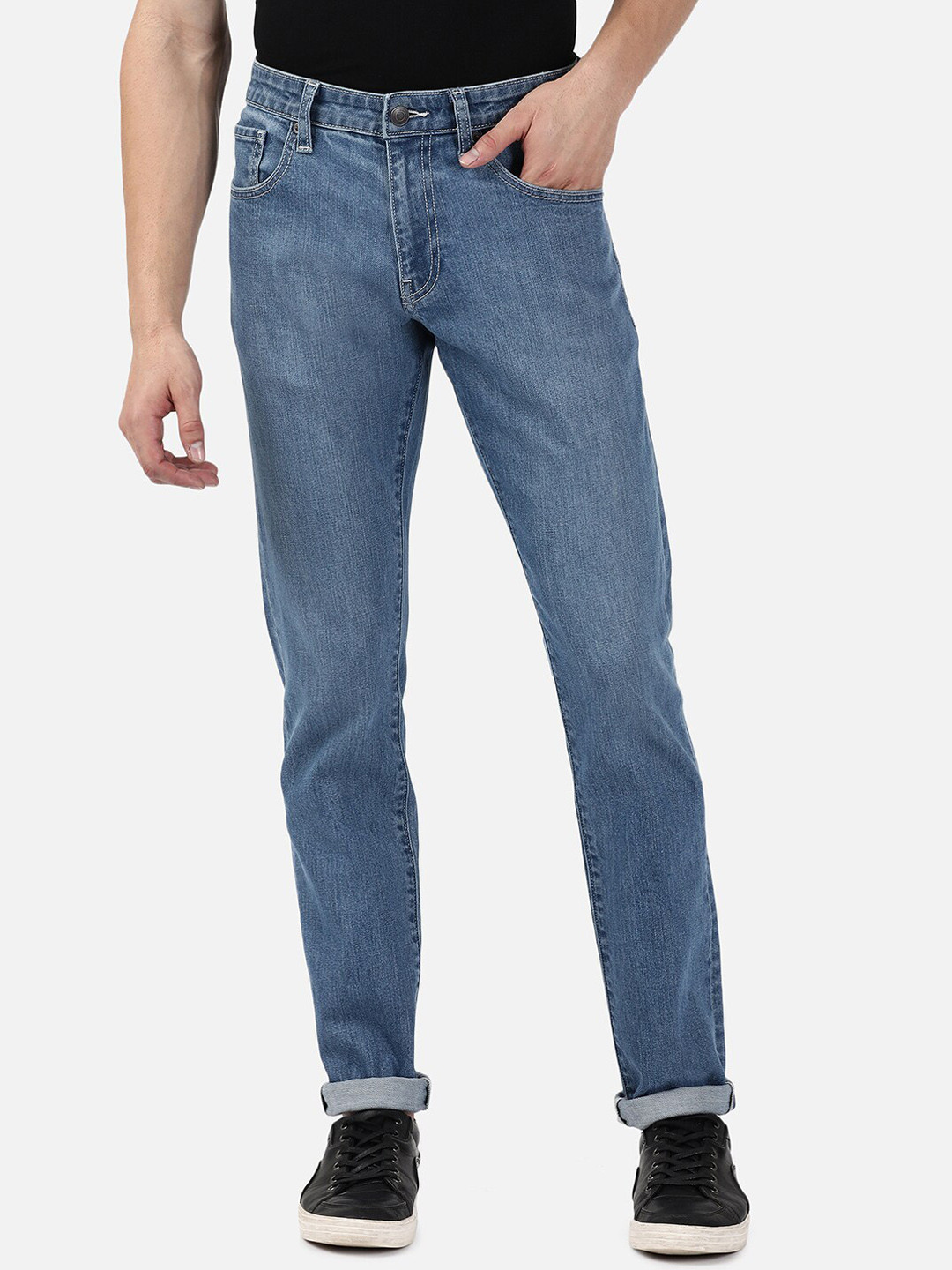 Passion Men Clean Look Mid Rise Stretchable Cotton Jeans