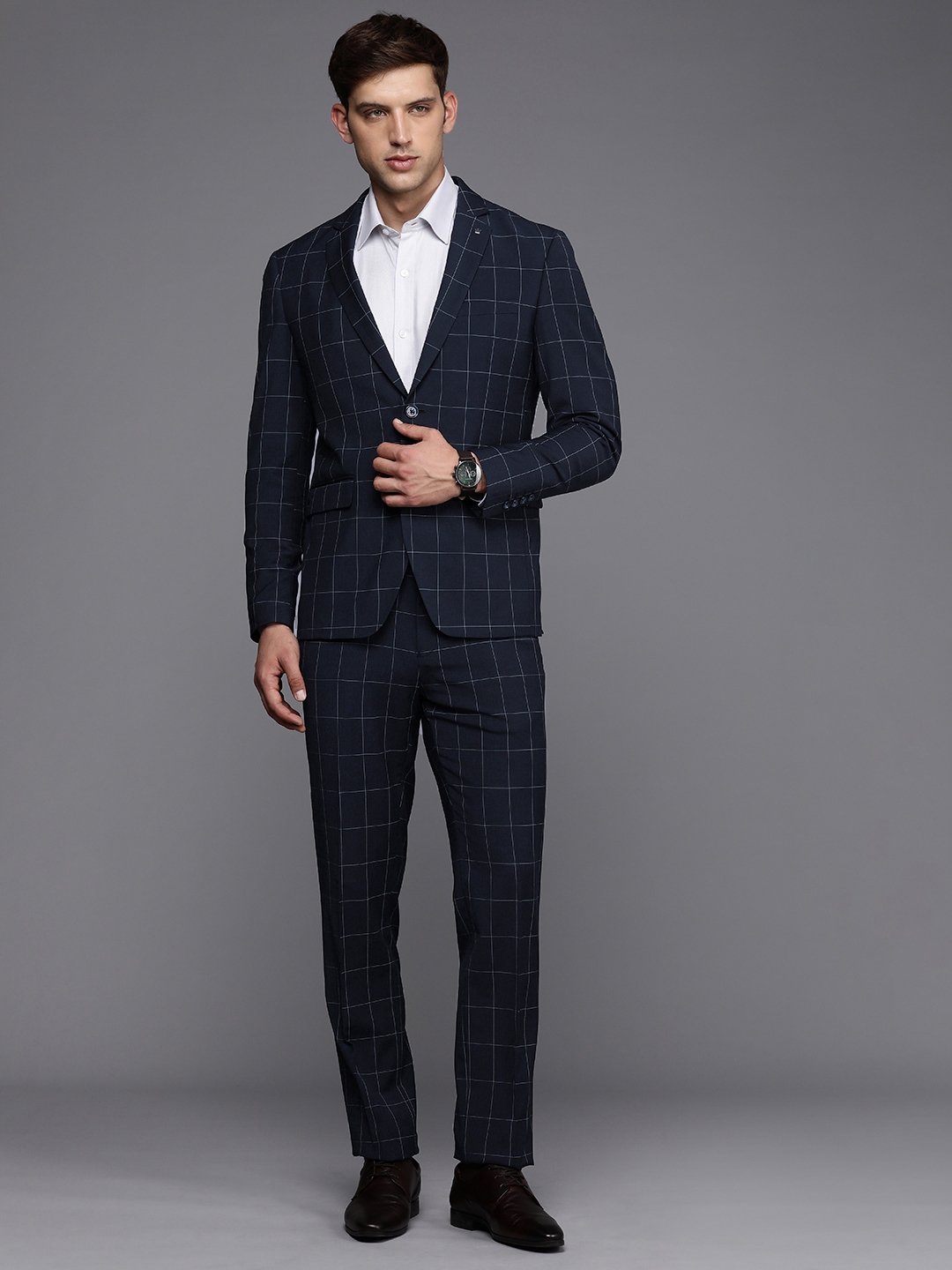 Louis philippe suits on sale myntra