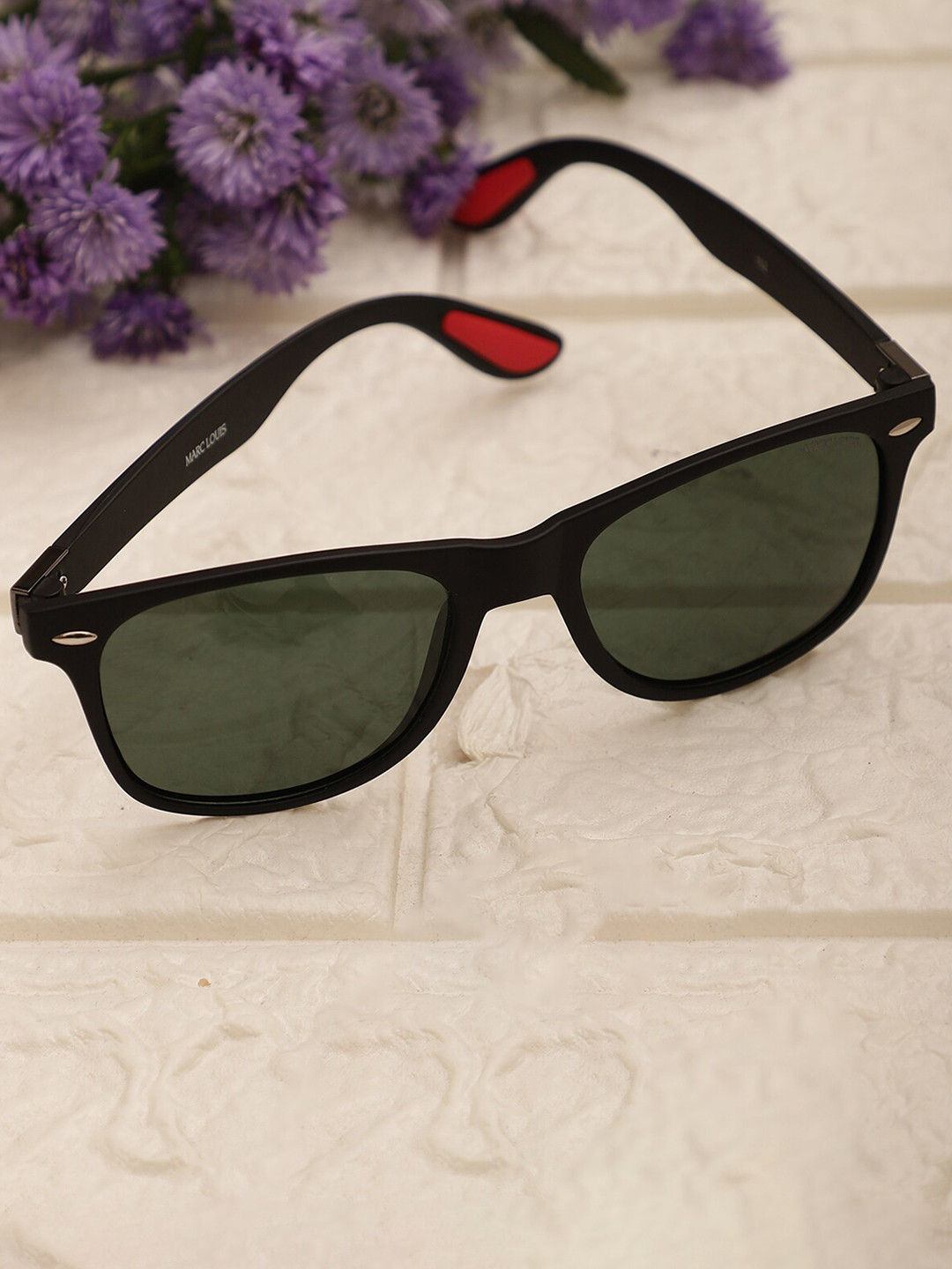 MARC LOUIS Wayfarer Sunglasses With Polarised Lens Marc Louis 152 BLACK