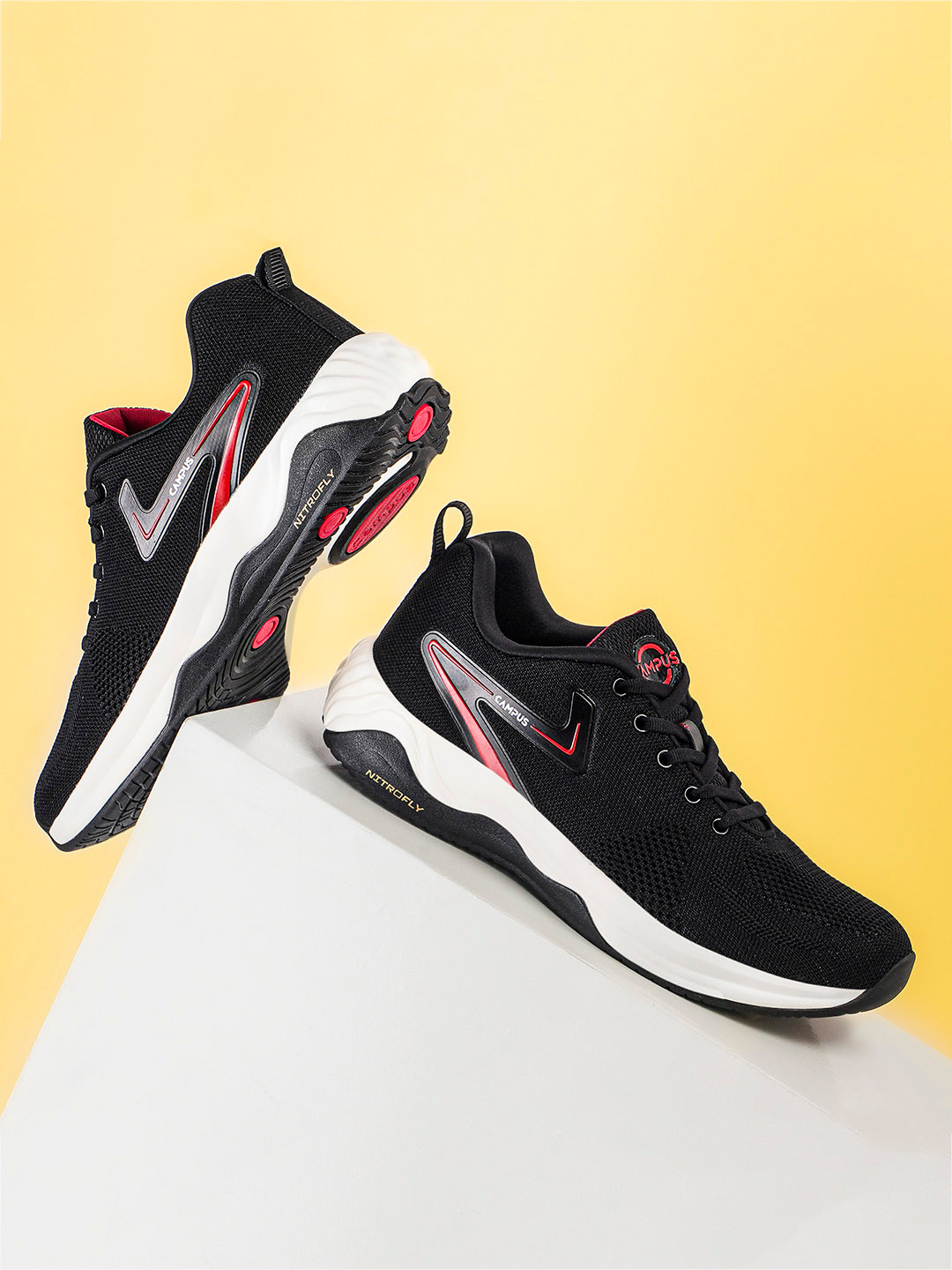 Campus Men BOGART Comfortable Mesh Non-Marking Running Shoes