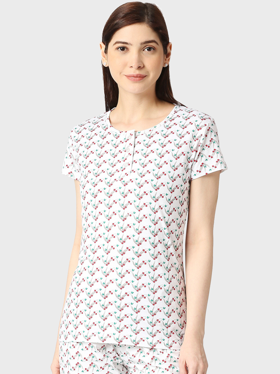 zebu Printed Pure Cotton Lounge T-Shirts