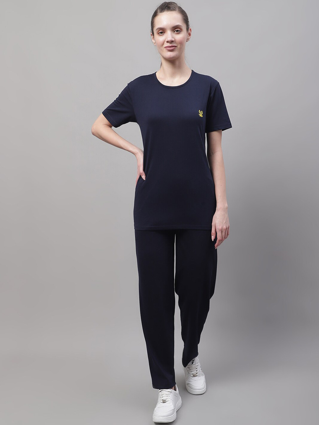 MACK JONNEY Round Neck Short Sleeves Co-Ords