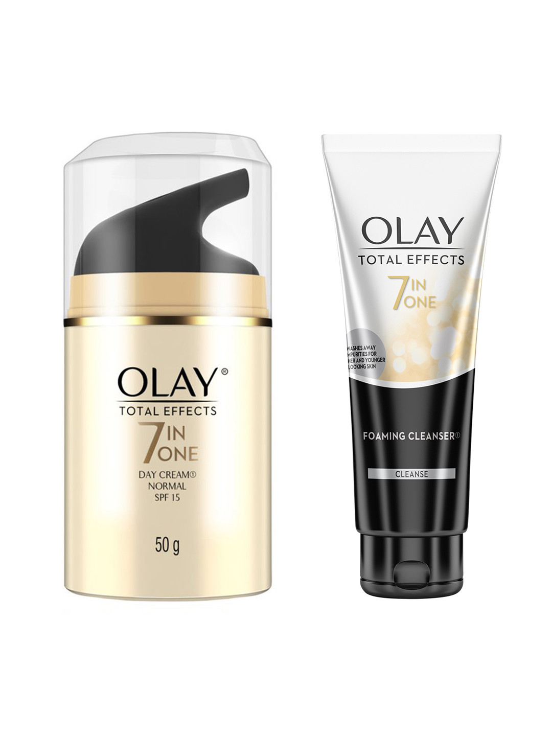 Olay Set of Total Effects 7 In One Anti-Ageing Foaming Cleanser & Day Cream