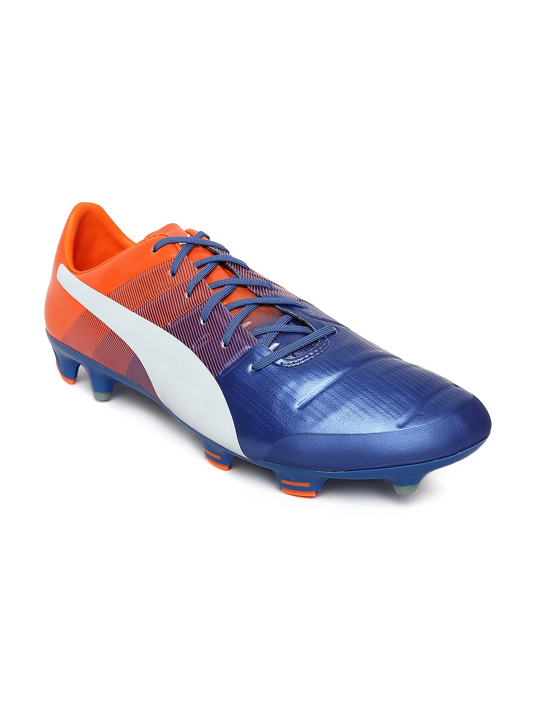 Puma Men Blue evoPOWER 1.3 FG Football Shoes