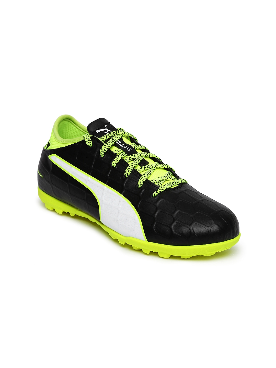 Puma Kids Black evoTOUCH 3 TT Jr Football Shoes