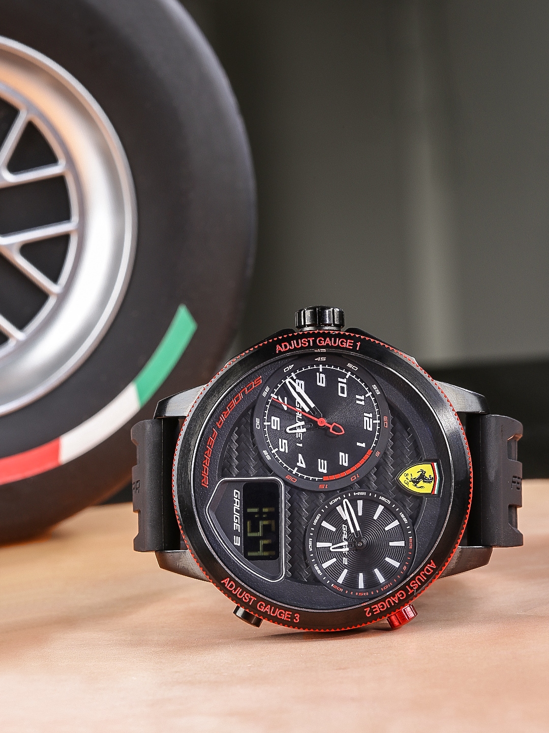 Scuderia ferrari 2024 digital watch