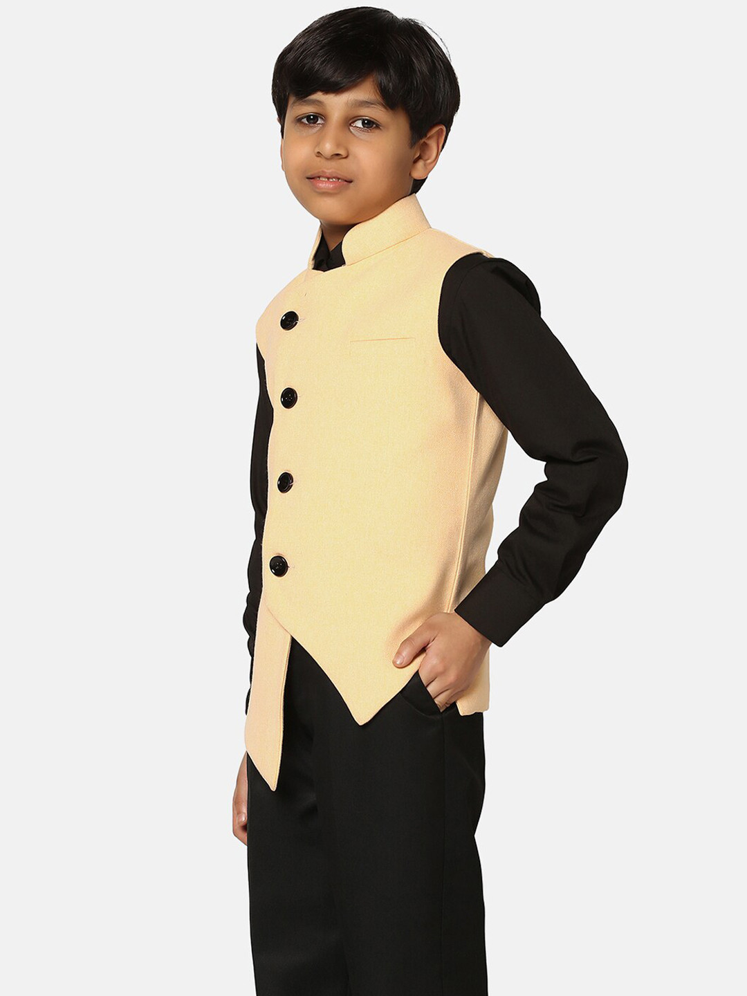 TAHVO Single-Breasted Three-Piece Formal Suit