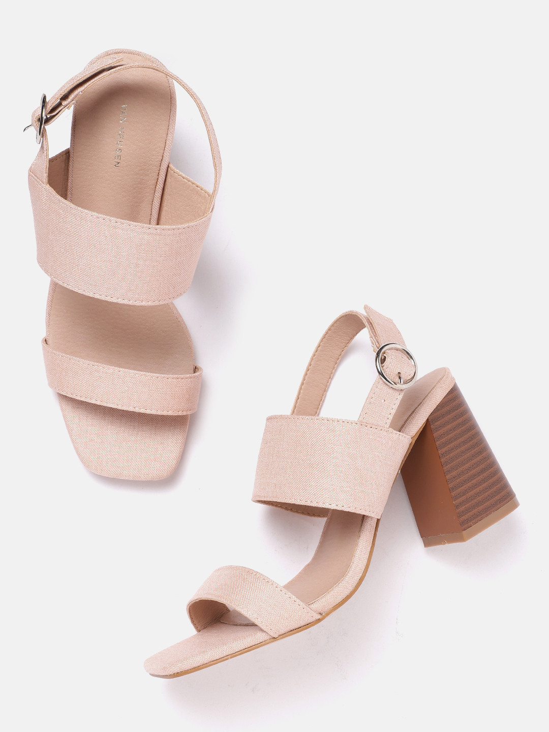 Van Heusen Woman Strappy Block Heels