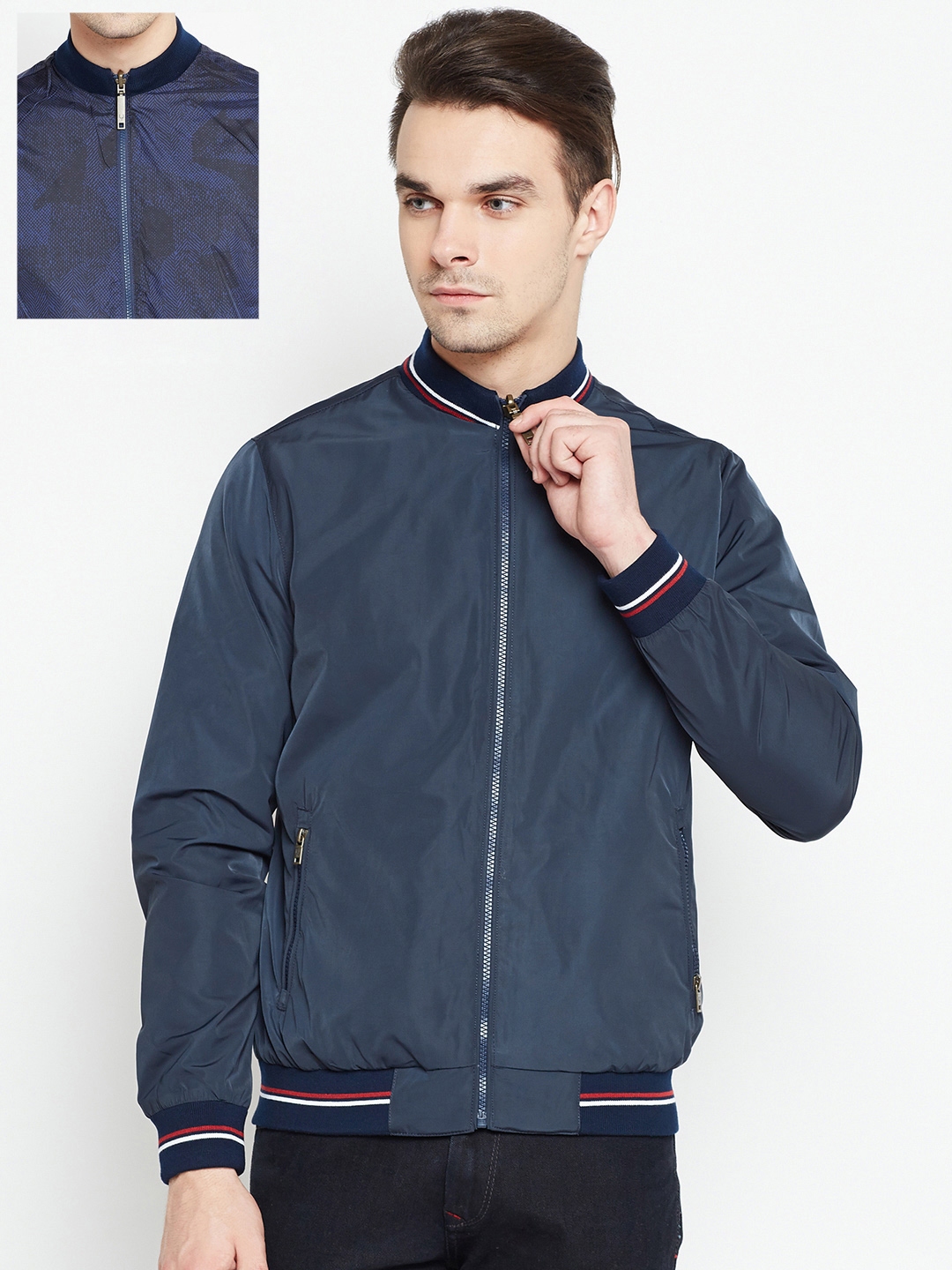 allen solly jackets myntra