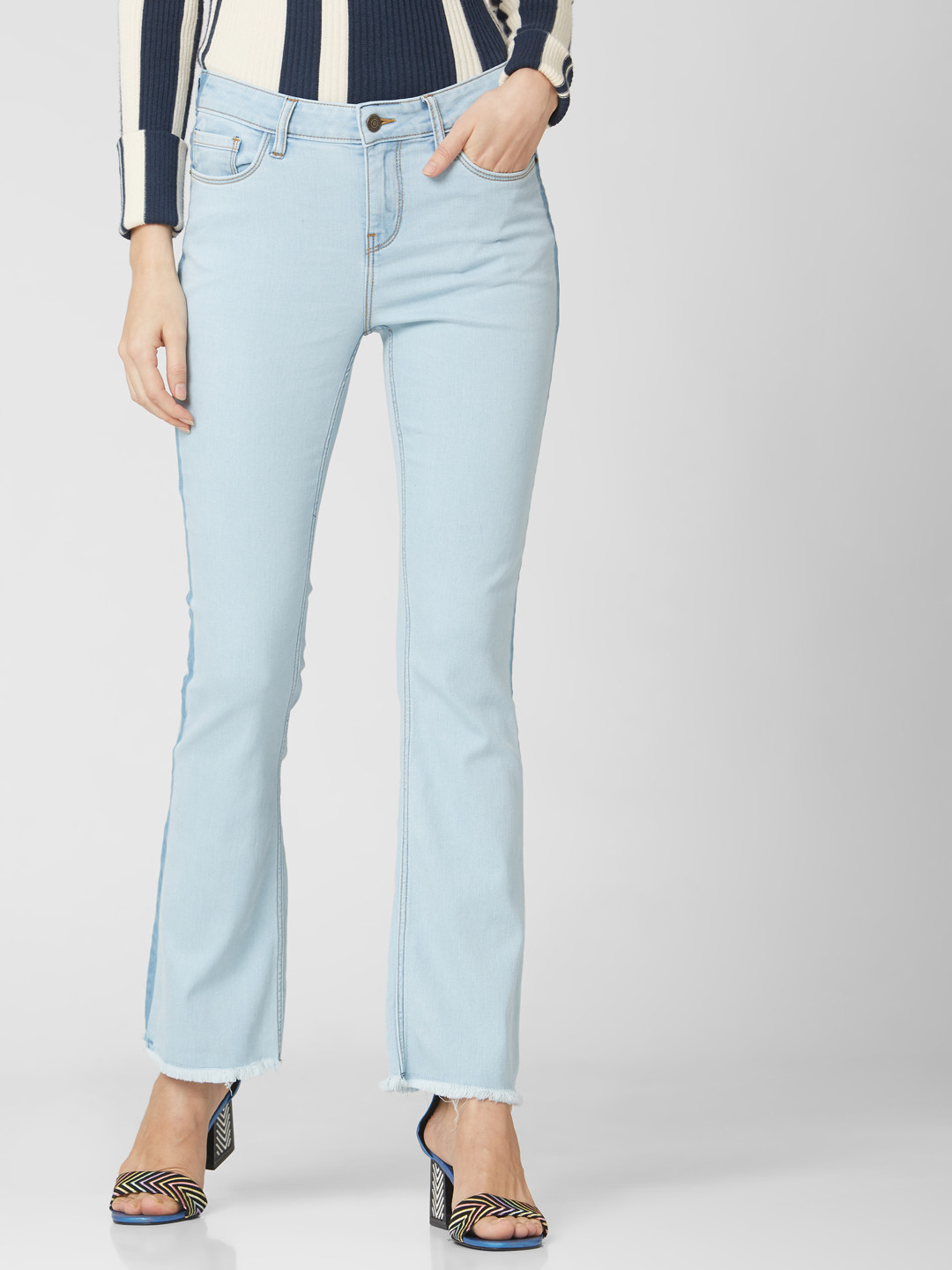 Vero Moda Women Bootcut High-Rise Jeans