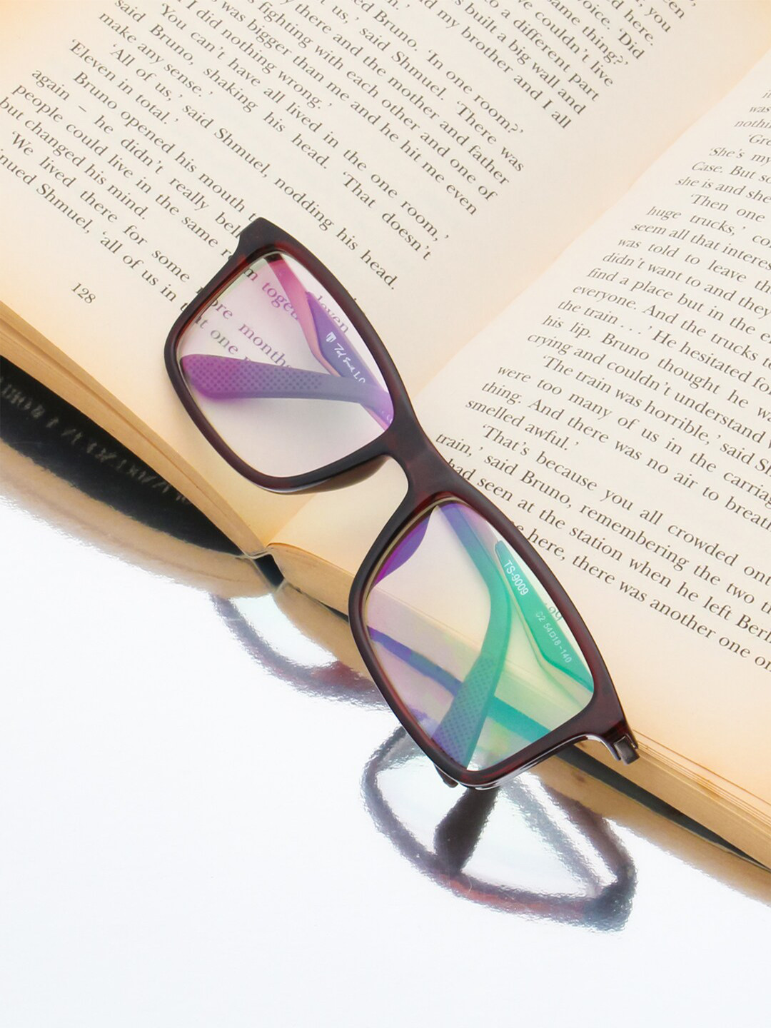 Ted Smith Full Rim Wayfarer Frames CRUX_C2