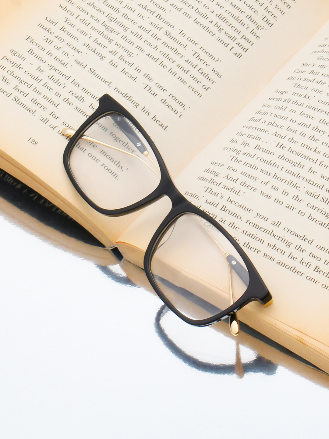 Ted Smith Full Rim Wayfarer Frames BRUNO_SBSG