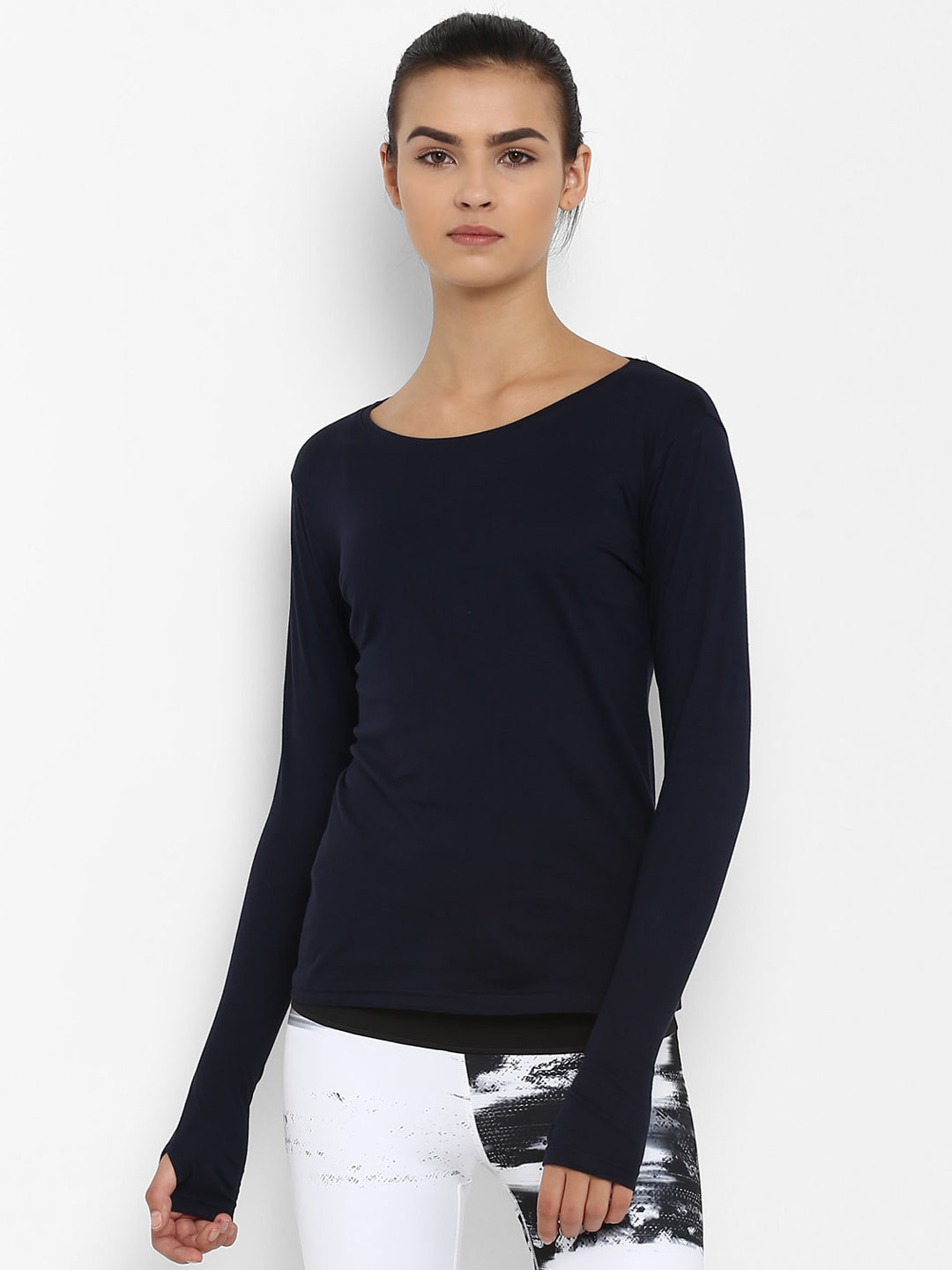 appulse Slim Fit Thumbopen Long Sleeves T-shirt