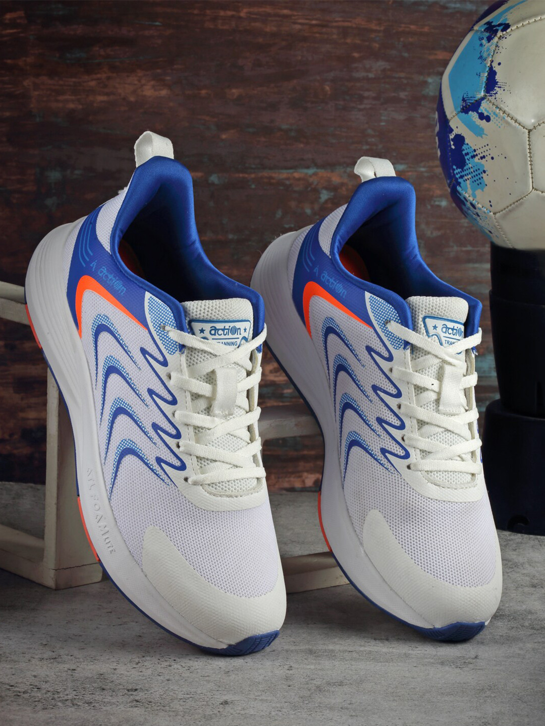 Action Men Athleo Non-Marking Running Shoes