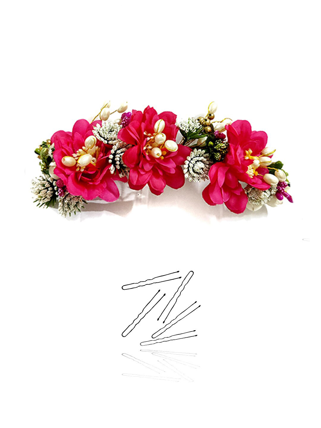 Hair Flare Women Artificial Flower Hair Pin