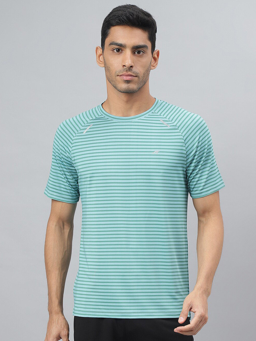 Alcis Drytech+ Anti-Static Slim-Fit Round Neck Running T-Shirt