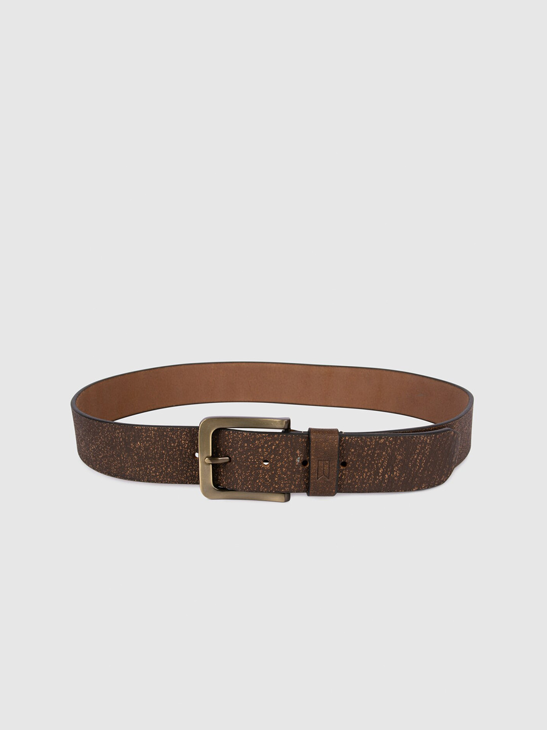TIM PARIS Men Printed Tang Leather Belt
