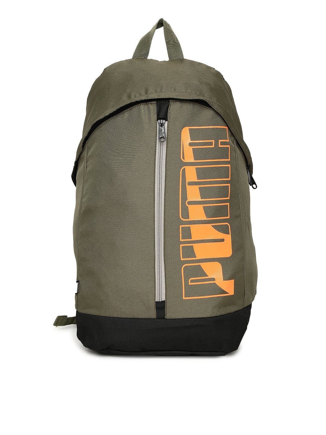 puma olive green backpack