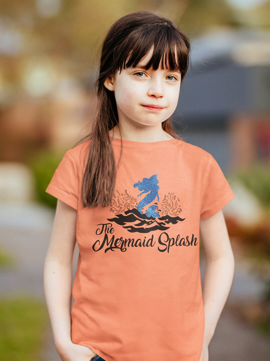 KINSEY Girls Disney Princess Humour And Comic Printed Casual T-Shirt