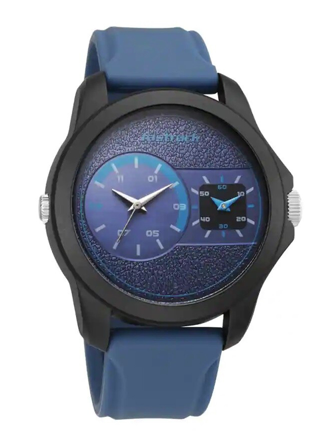 Fastrack Men Textured Dial & Straps Analogue Watch NP38042PP05