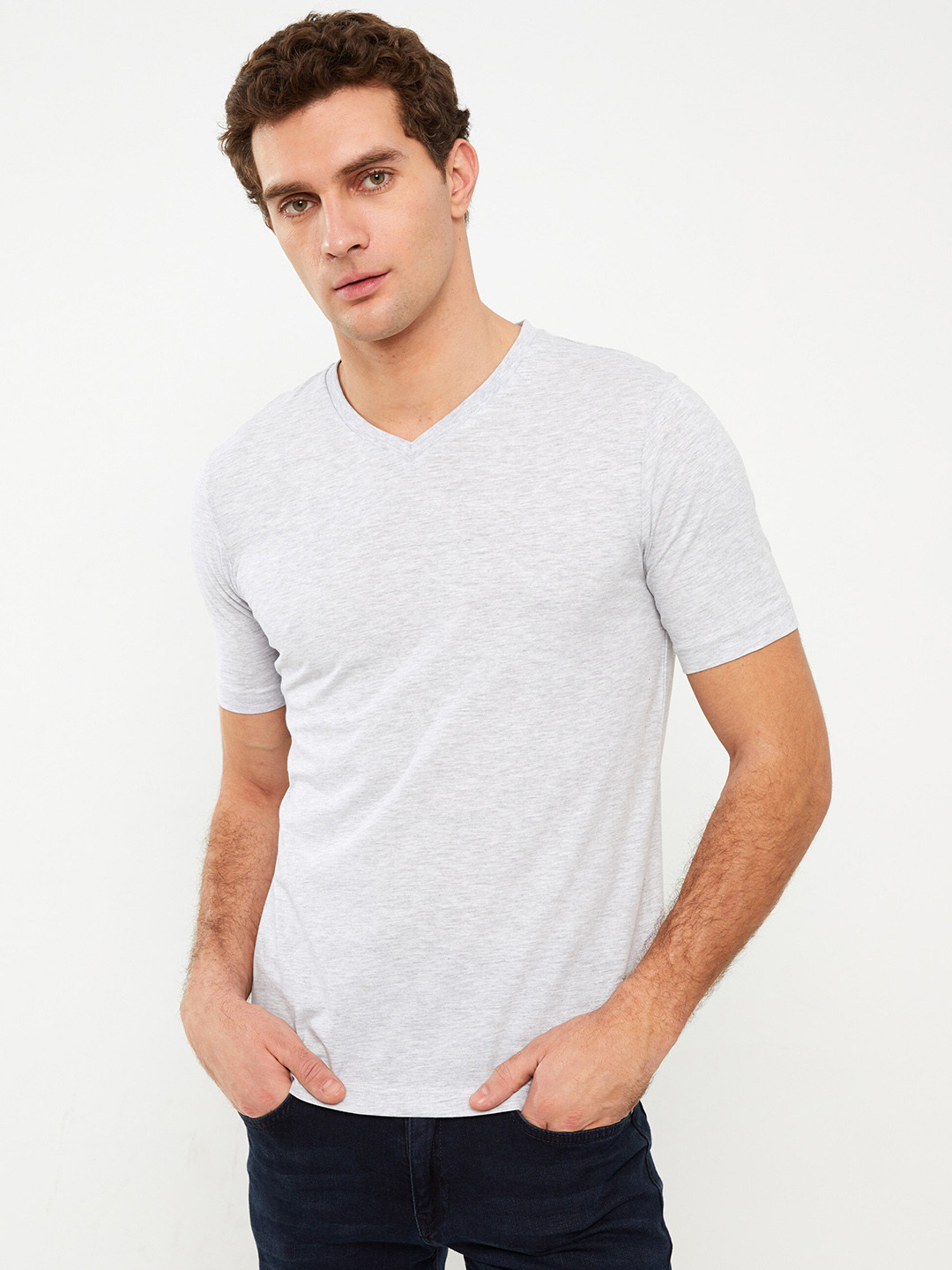 LC Waikiki Men V-Neck Slim Fit T-shirt