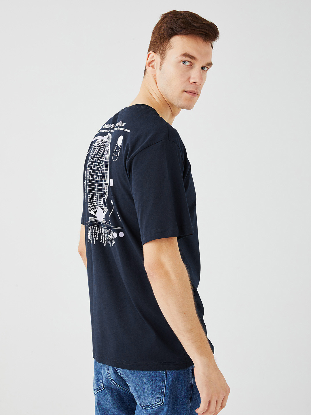 LC Waikiki Graphic Printed Pure Cotton T-shirt