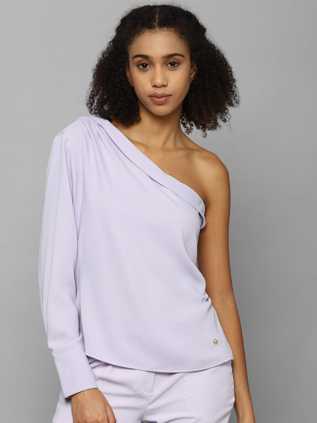 Allen Solly Woman One Shoulder Top