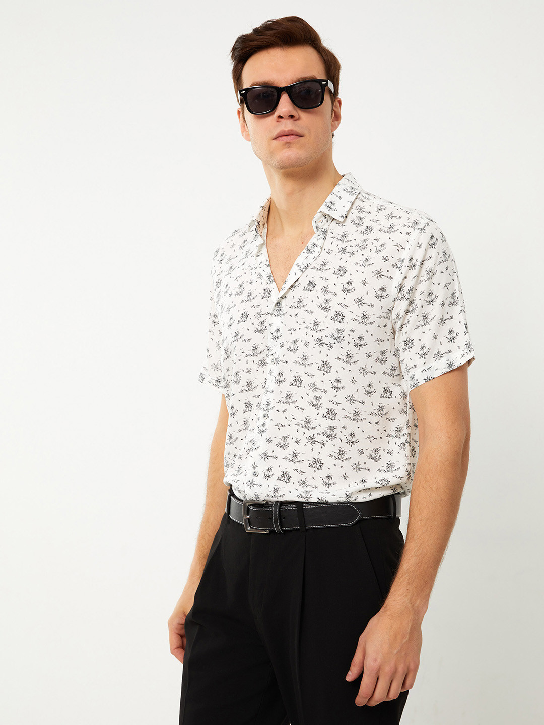 LC Waikiki Floral Opaque Printed Casual Shirt