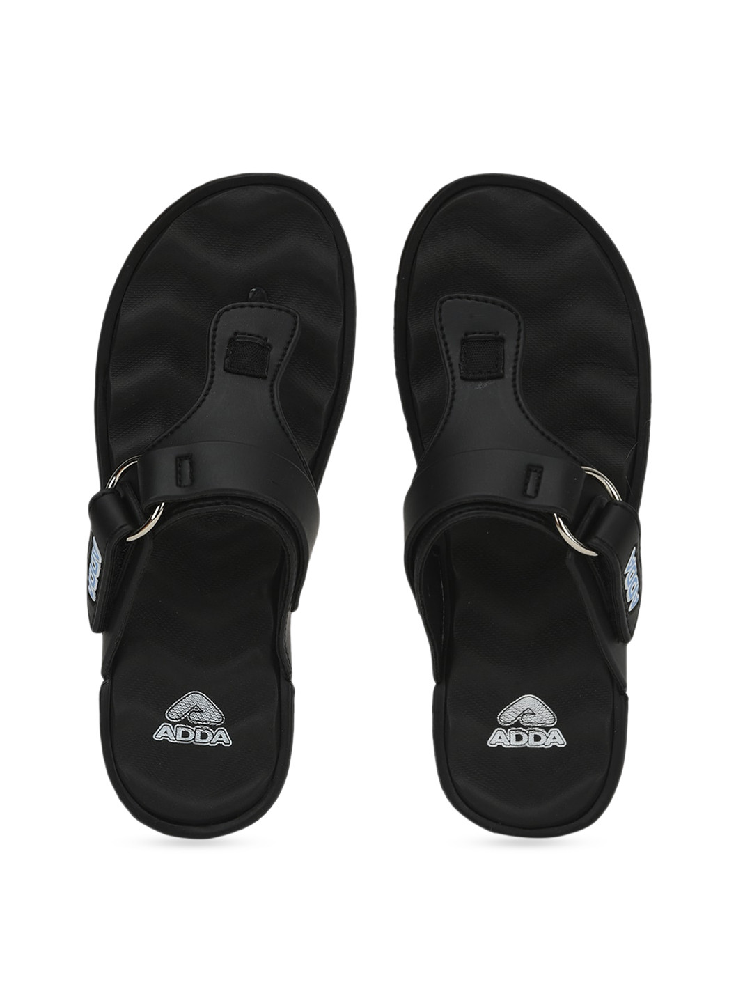 Adda Open Toe Wedges With Buckles