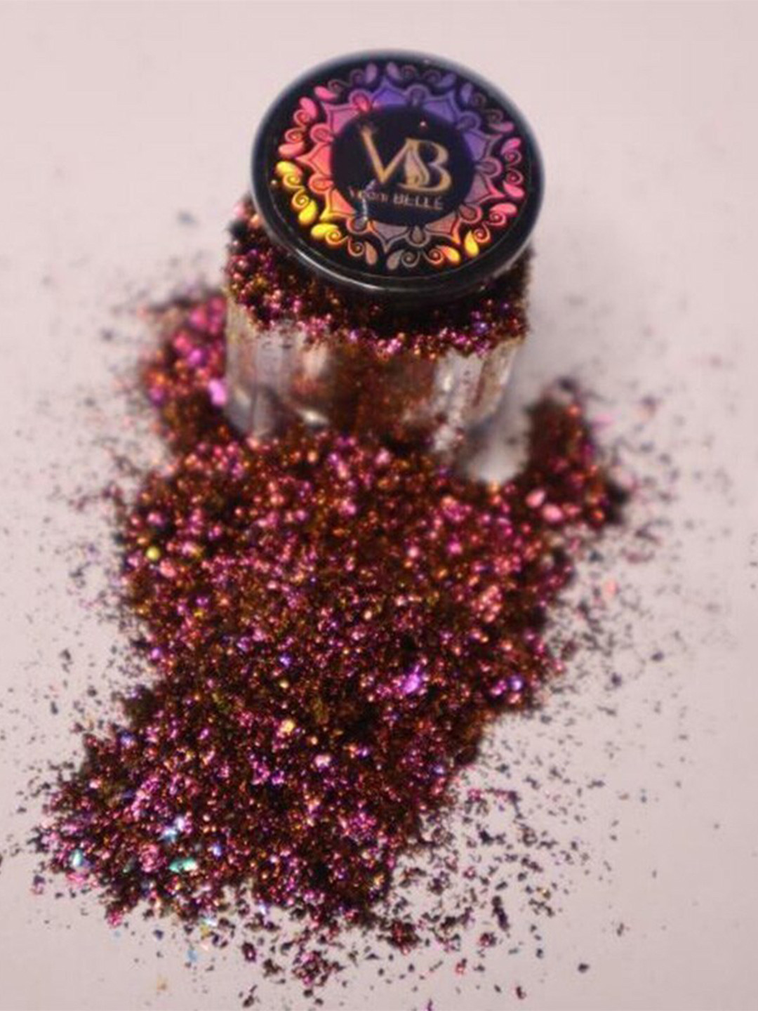 Veoni BELLE HD Holographic Glitter Eye Shadow 5 g - Wine Gold