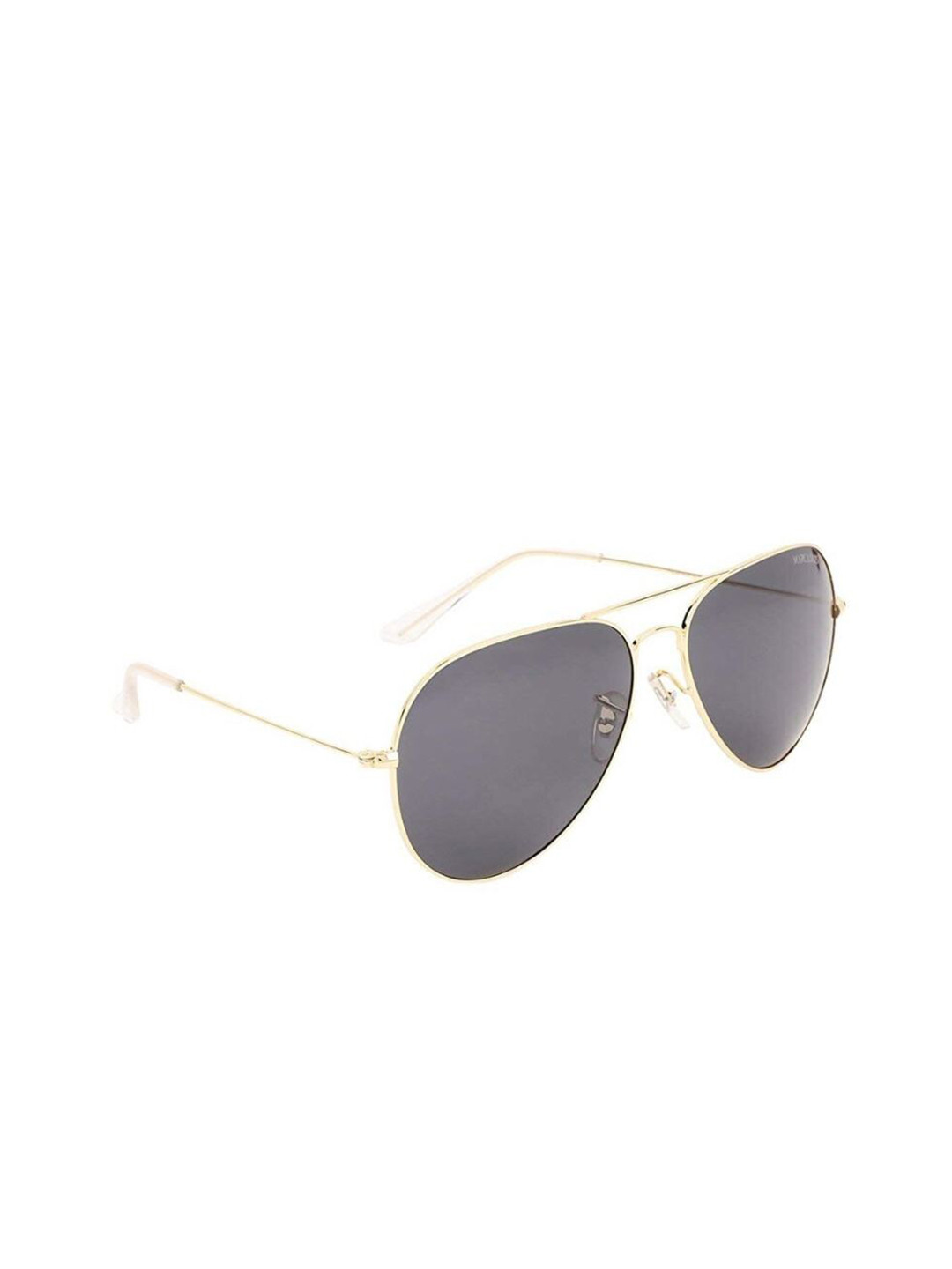 MARC LOUIS Polarised Full Rim Aviator Sunglasses ML3026 Golden-Grey