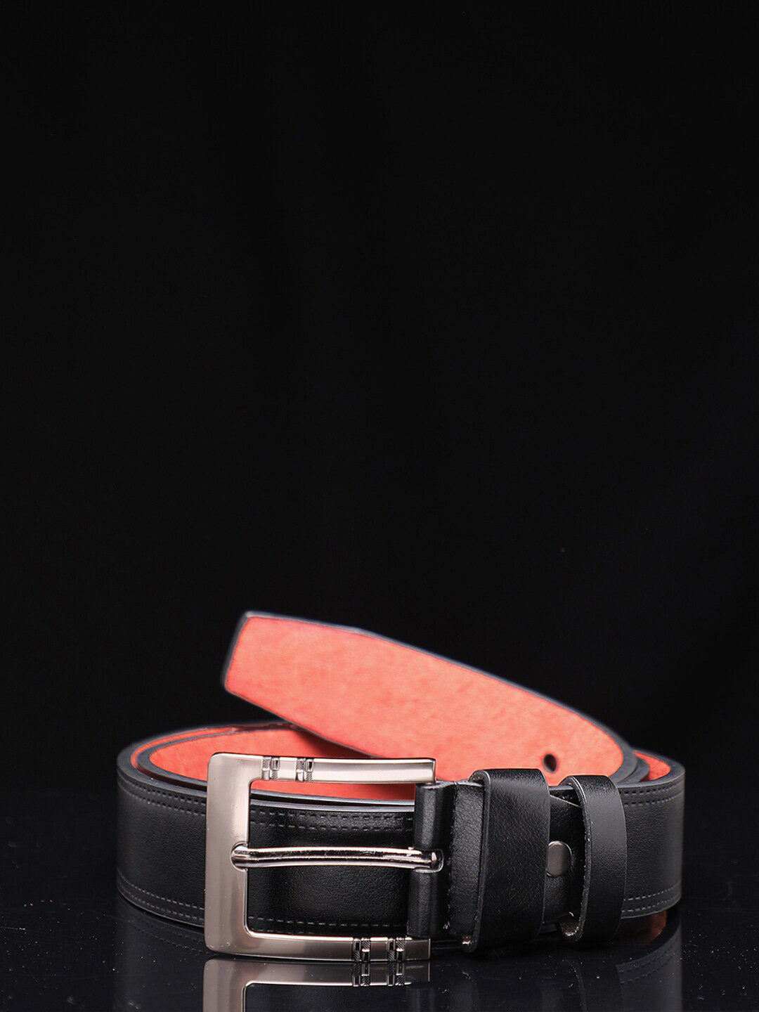 French Accent Men PU Tang Formal Belt