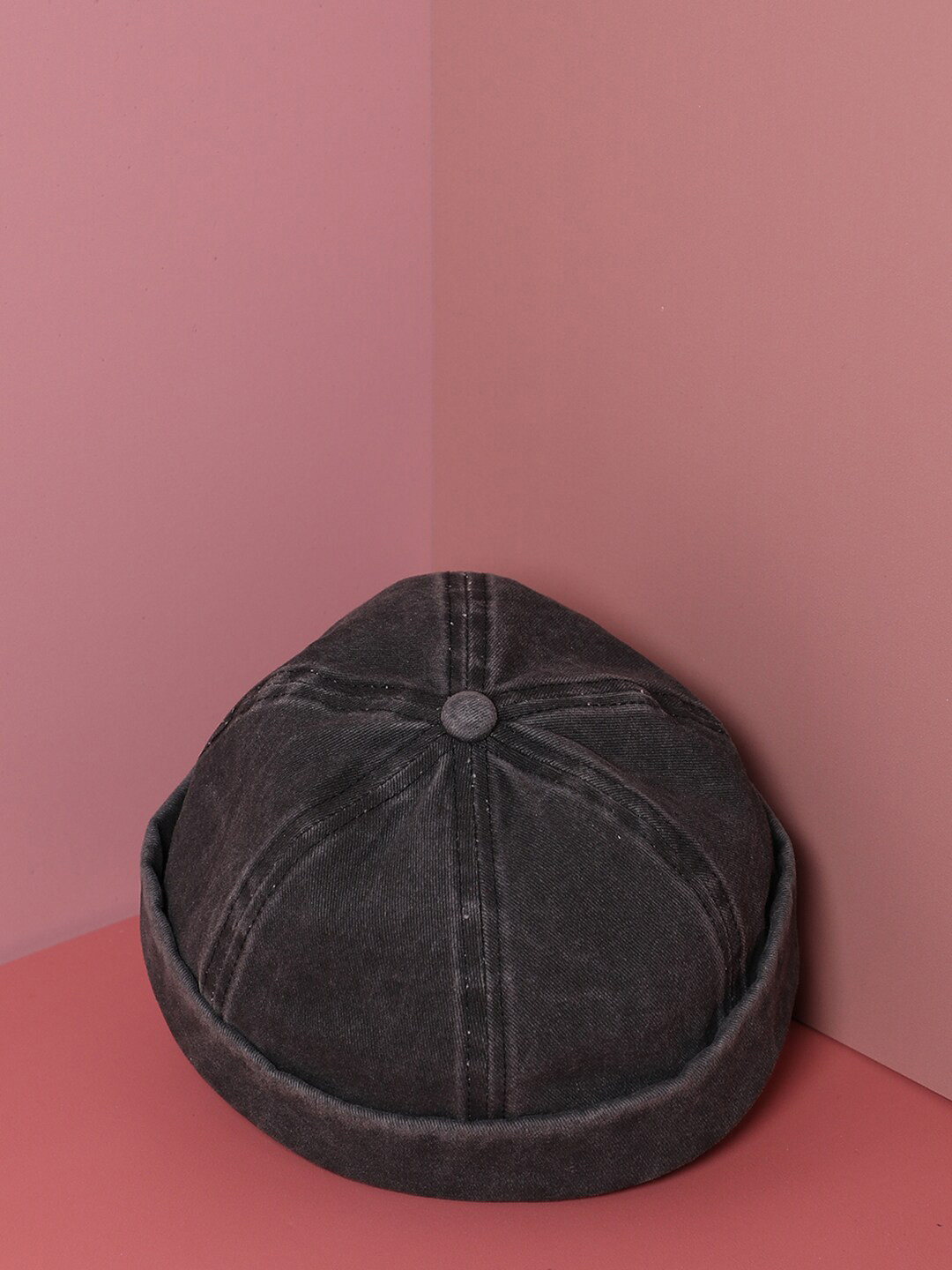 French Accent Men Textured Beret Hat