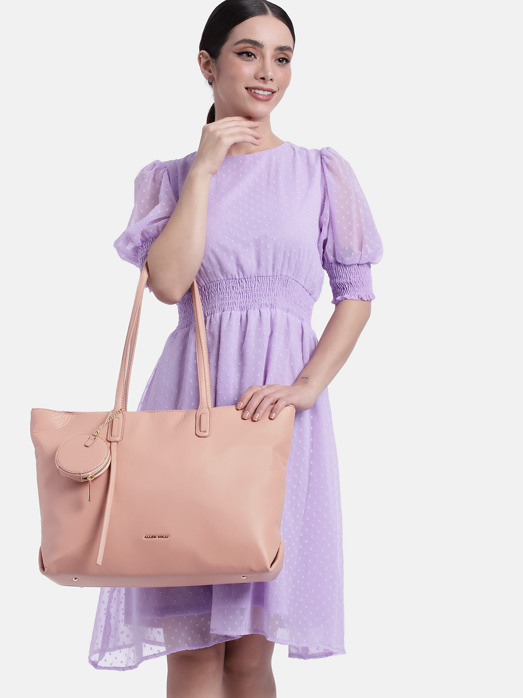 Allen Solly Laptop Shoulder Bag with Pouch