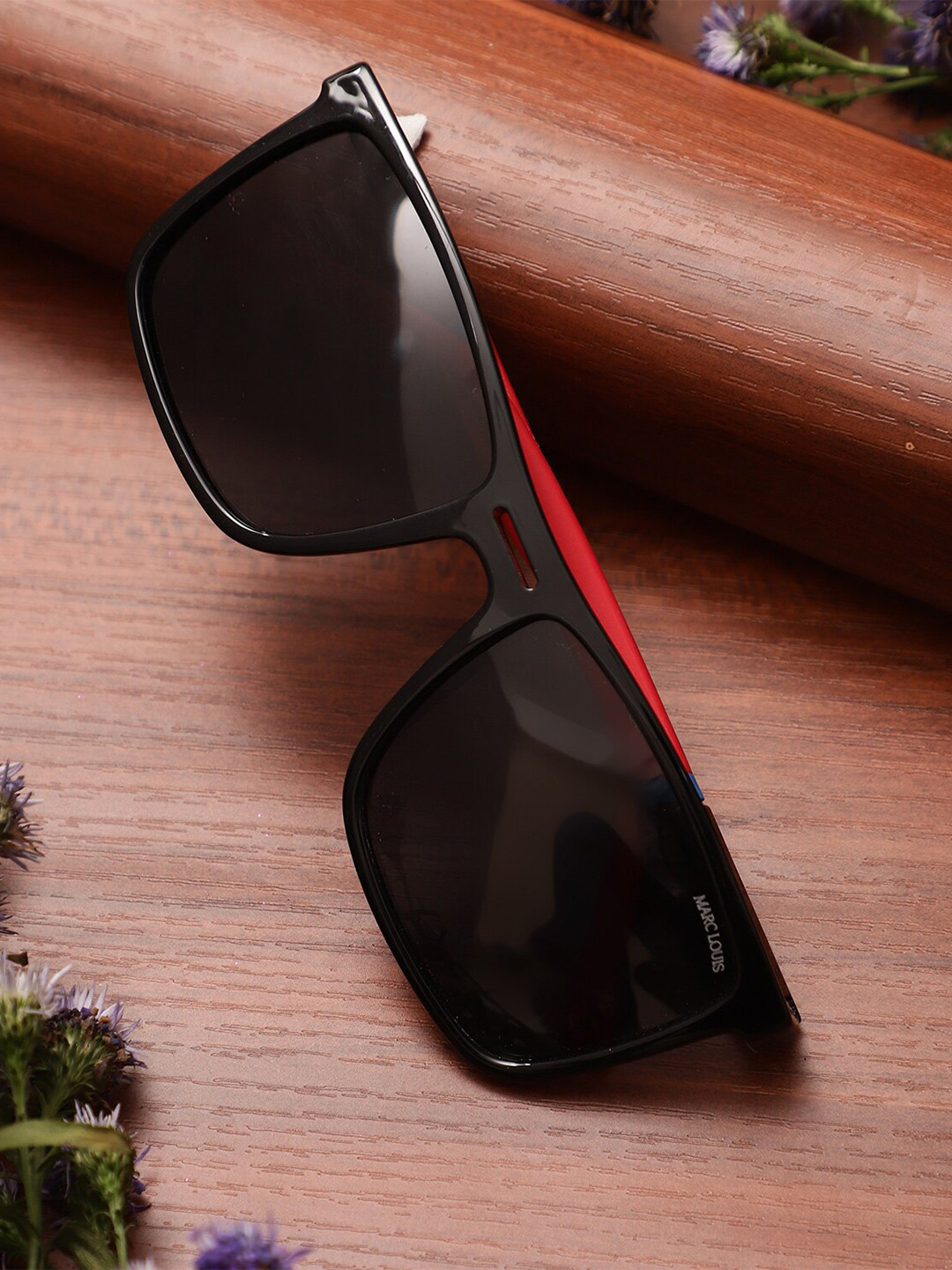 MARC LOUIS Square Sunglasses with UV Protected Lens ML 6203 C4 1 SG-Black