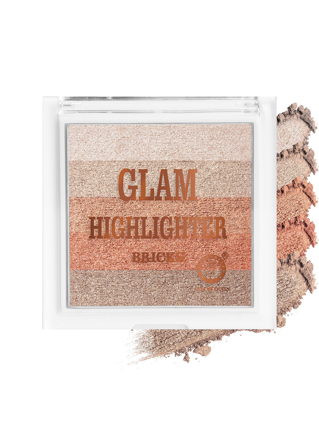 Colors Queen Shimmer Glam Brick Highlighter 12g - Shade 01