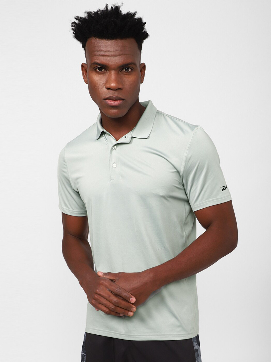 Reebok Men WOR Polo Slim Fit T-Shirt