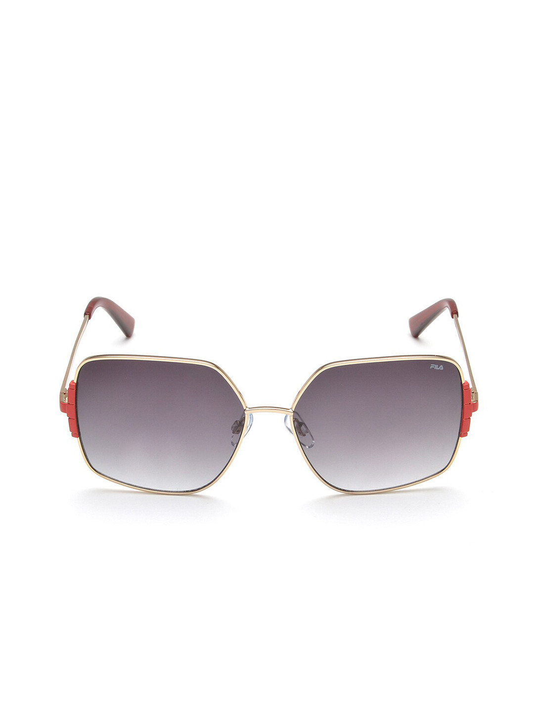 FILA Women Wayfarer Sunglasses with UV Protected Lens SFI358K58594YSG