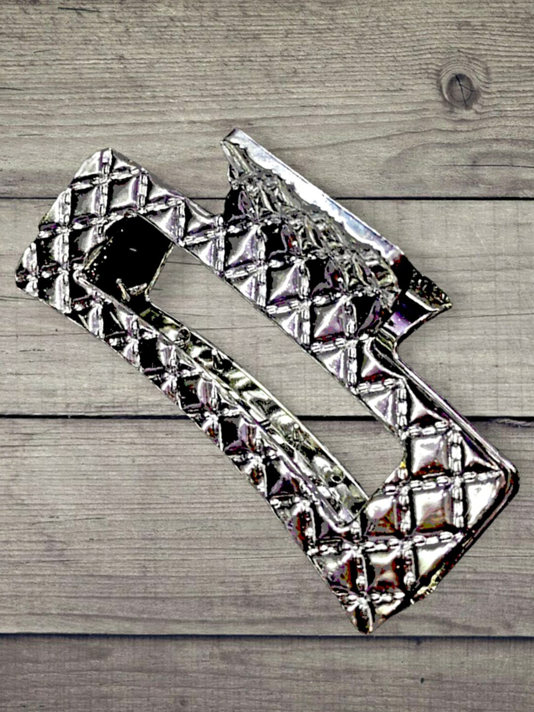 Proplady Geometric Textured Big Claw Clip
