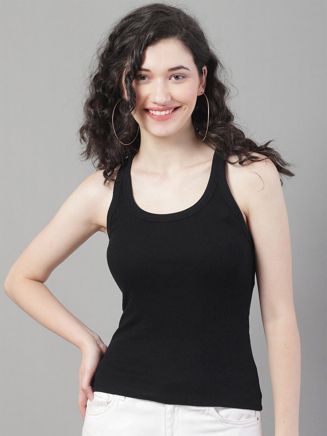 NoBarr Scoop Neck Tank Top
