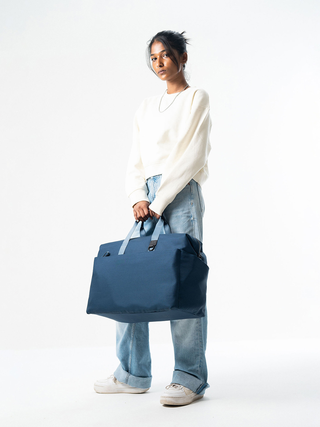 DailyObjects 100% Recycled Deep Sea Gravity Travel Duffle Bag