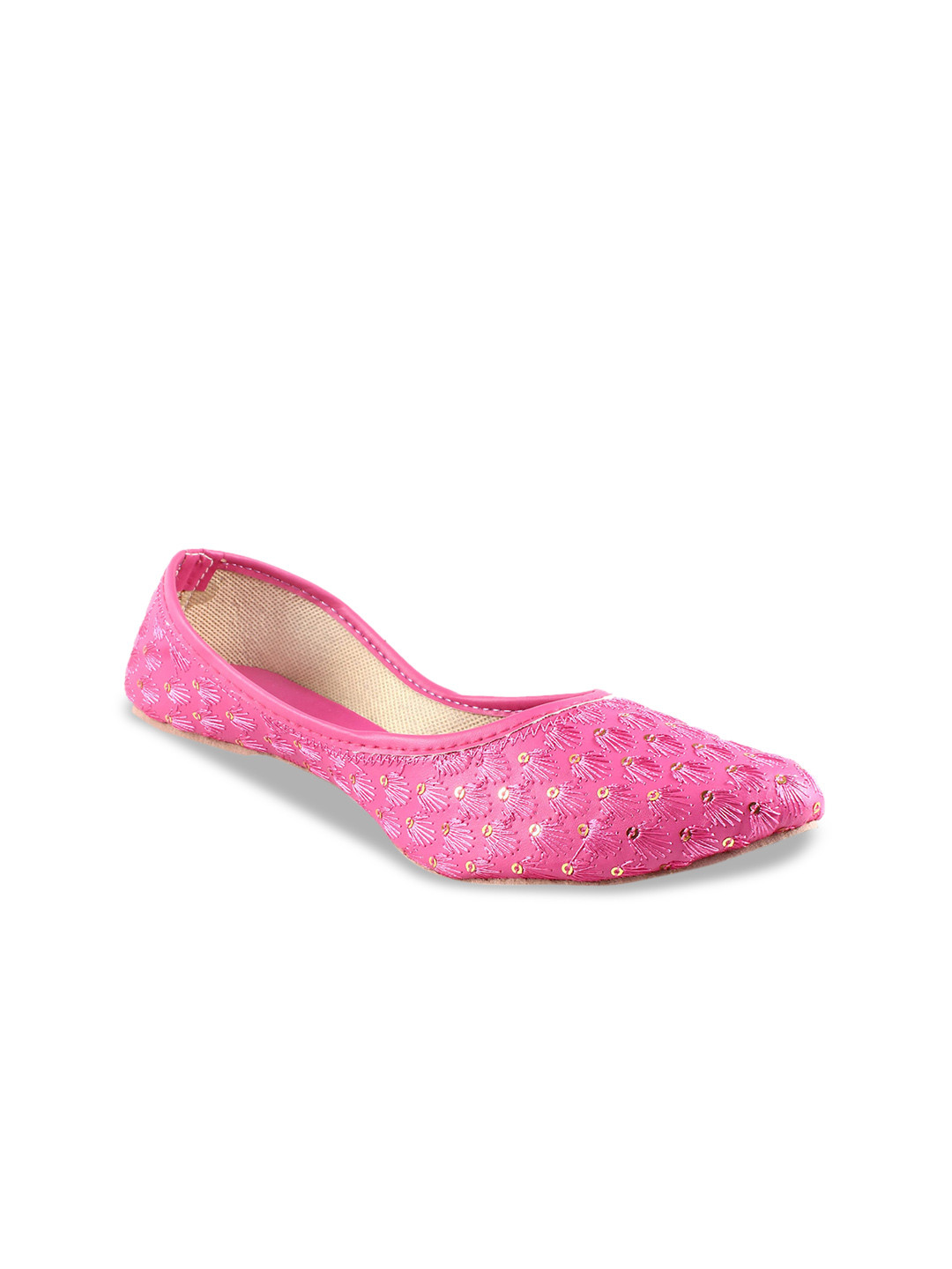 Apratim Sequin Embroidered Ballerinas