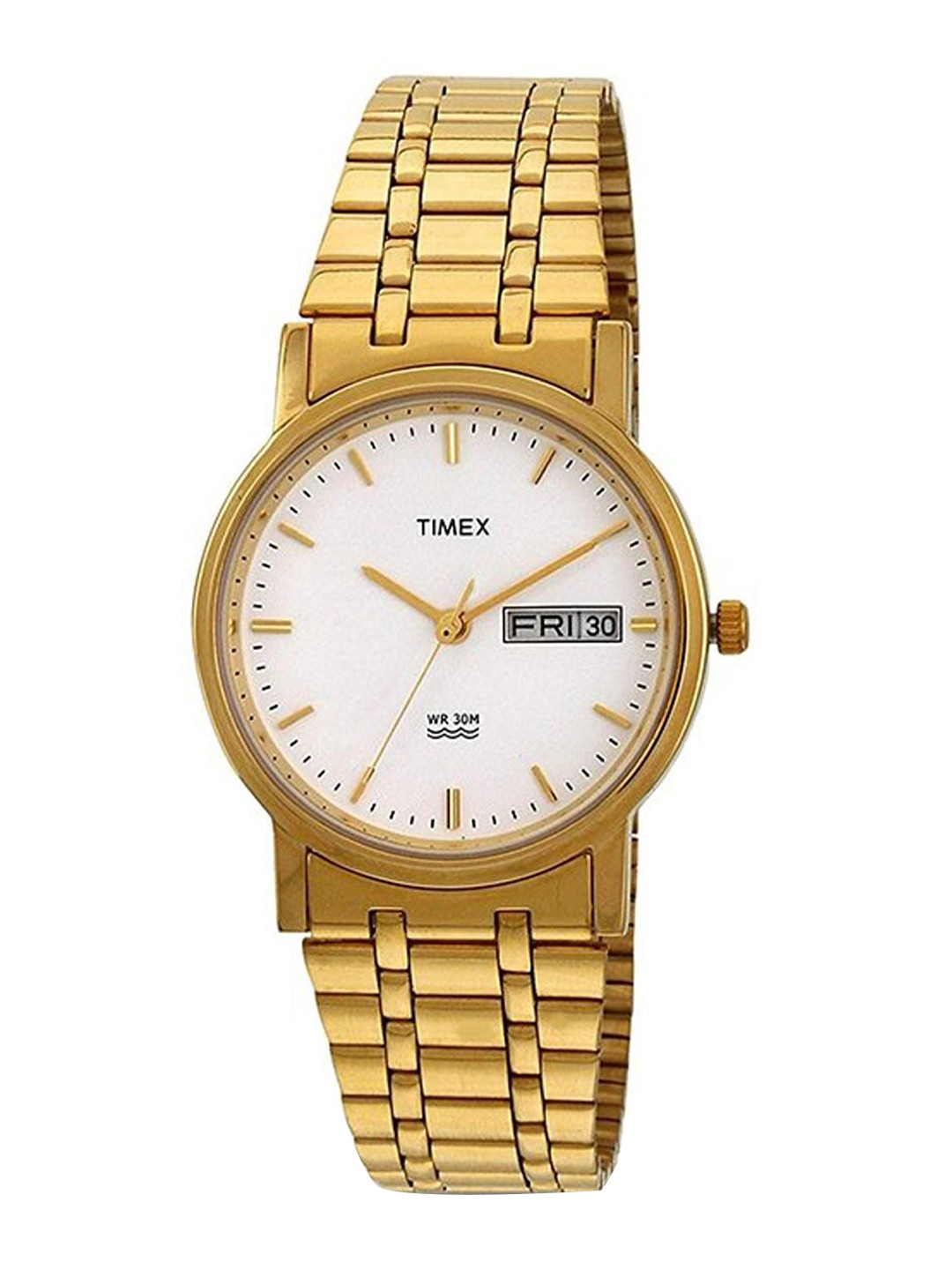Timex Men Dial & Stainless Steel Bracelet Style Straps Analogue Watch A503