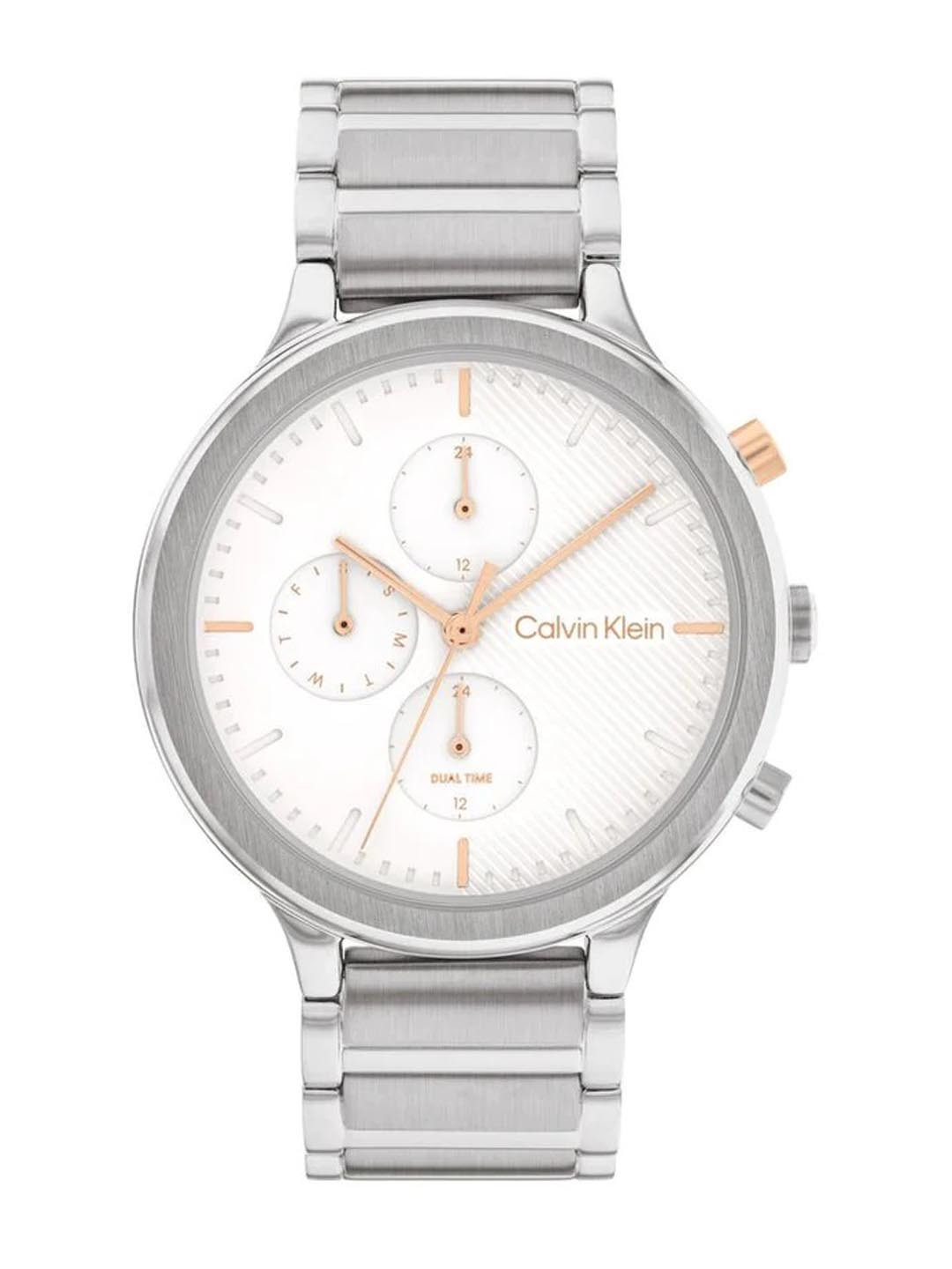 Calvin Klein Women Energize Bracelet Style Analogue Multi Function Watch 25200238